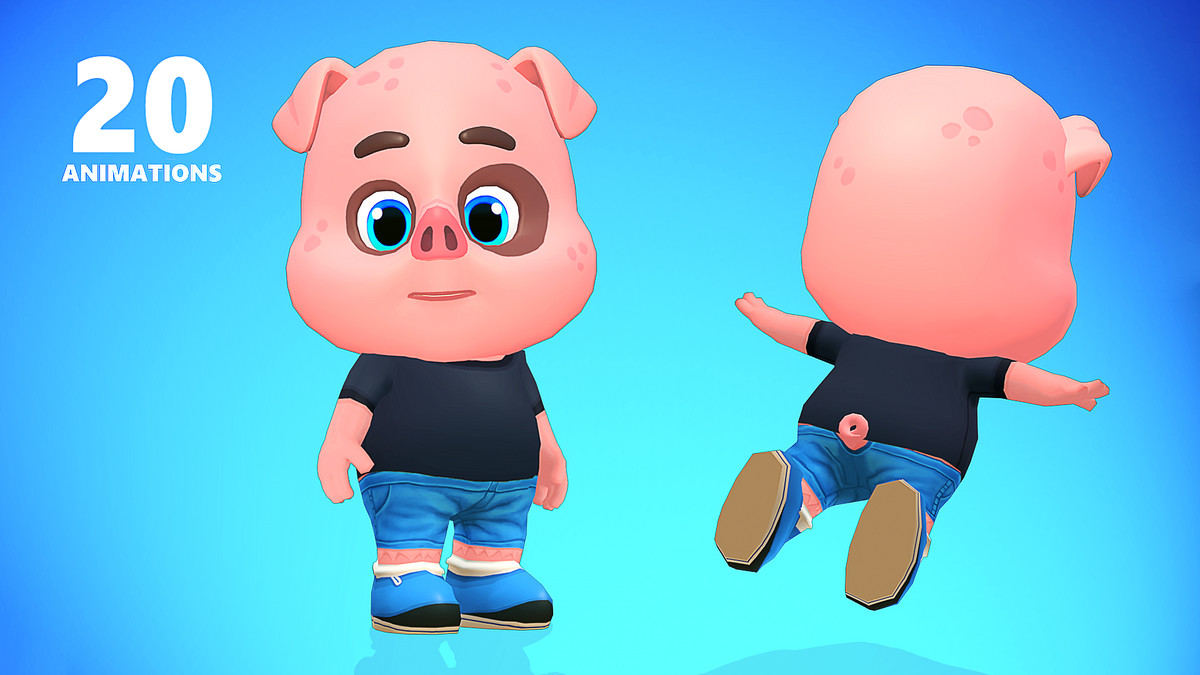 Pig Animated