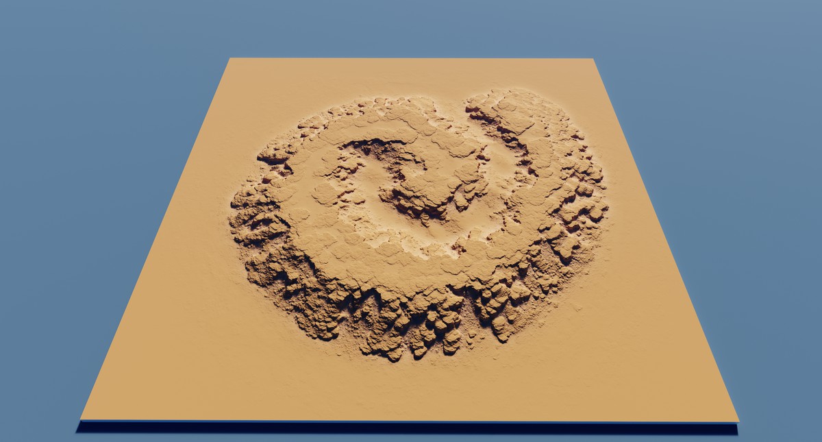 Chipped Plateaus - StampIT!