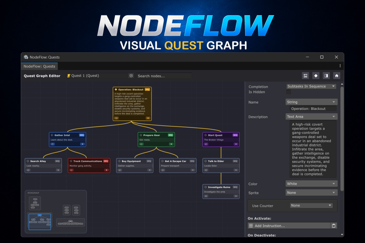Visual Scripting Bundle for Game Creator 2