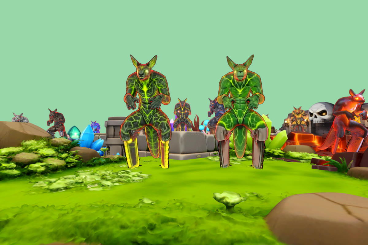 Fantasy Monster Evolution Pack 25-26–27 – Game Ready Creatures | PixeliusVita