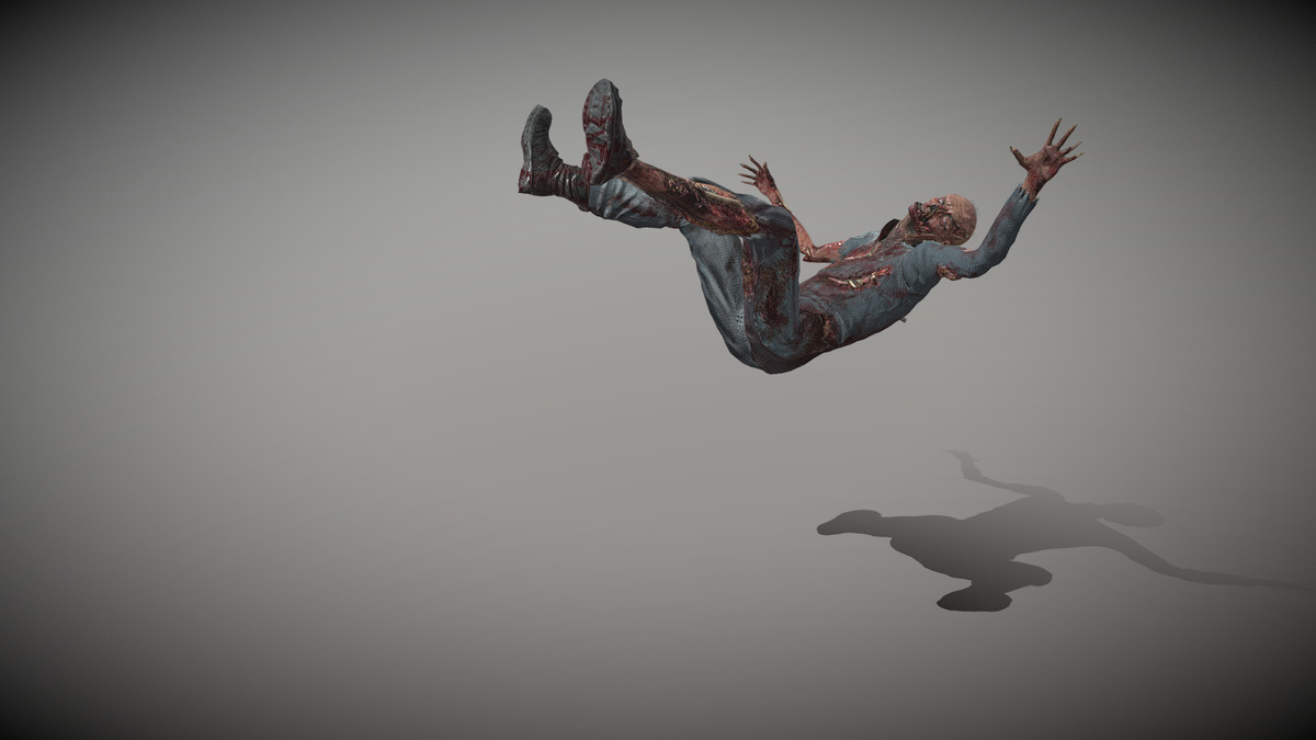 Zombie Animation Root Motion Basic Pack