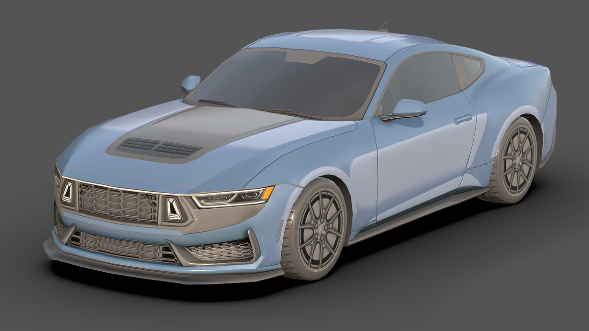 Sedan Low Poly Cars Pack