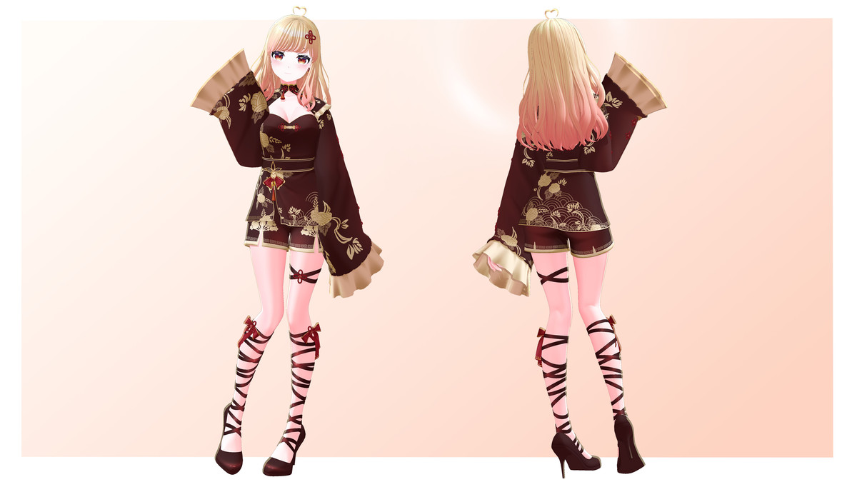 Mei 3D Anime Style Character