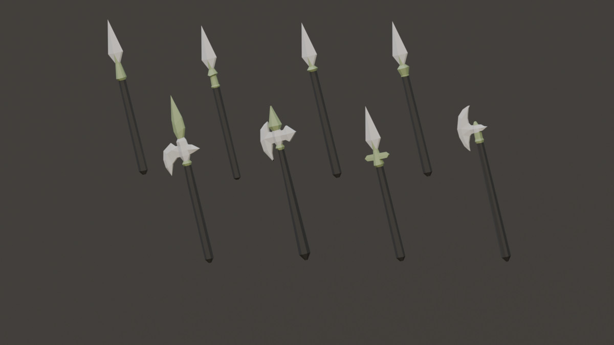 Fantasy Melee Weapons - Low Poly Pack