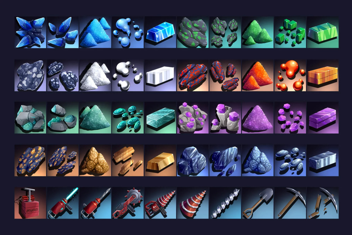2700 Cyberpunk RPG Icons Pack