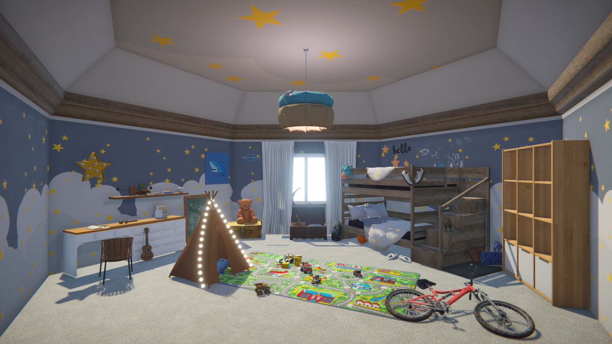 Cozy Kids Room - Asset Pack