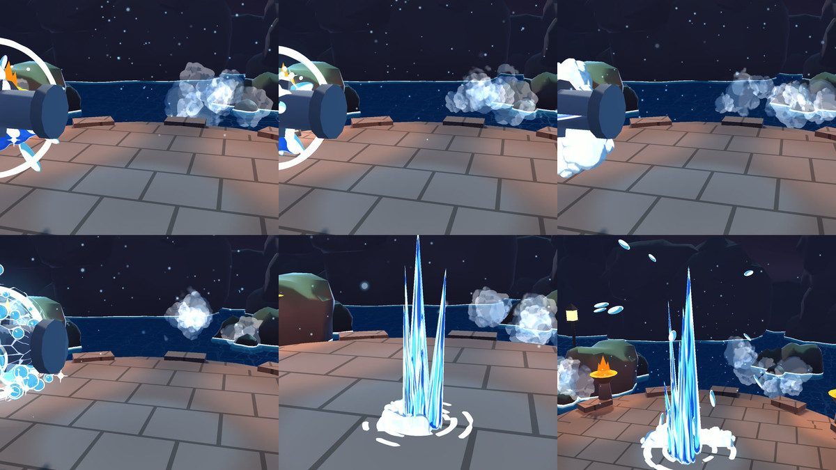 Stylized Water VFX 122 effects