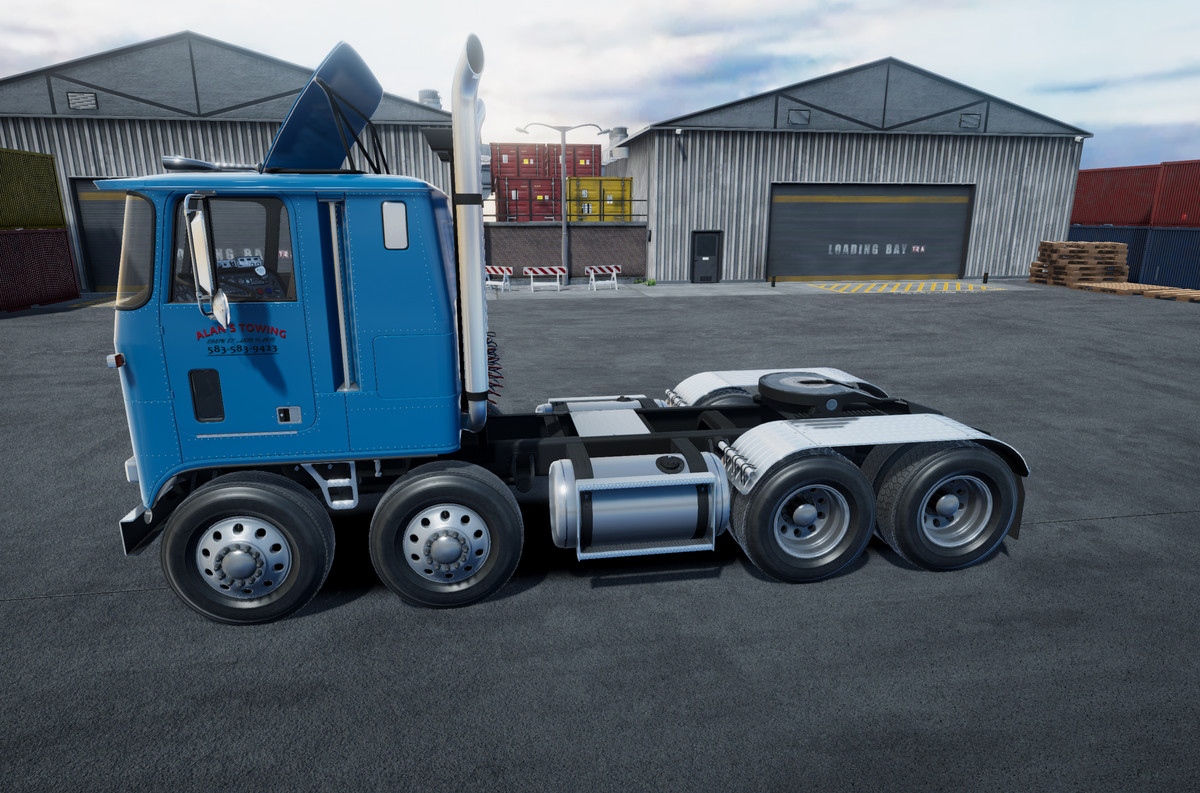TwinSteer cabover truck