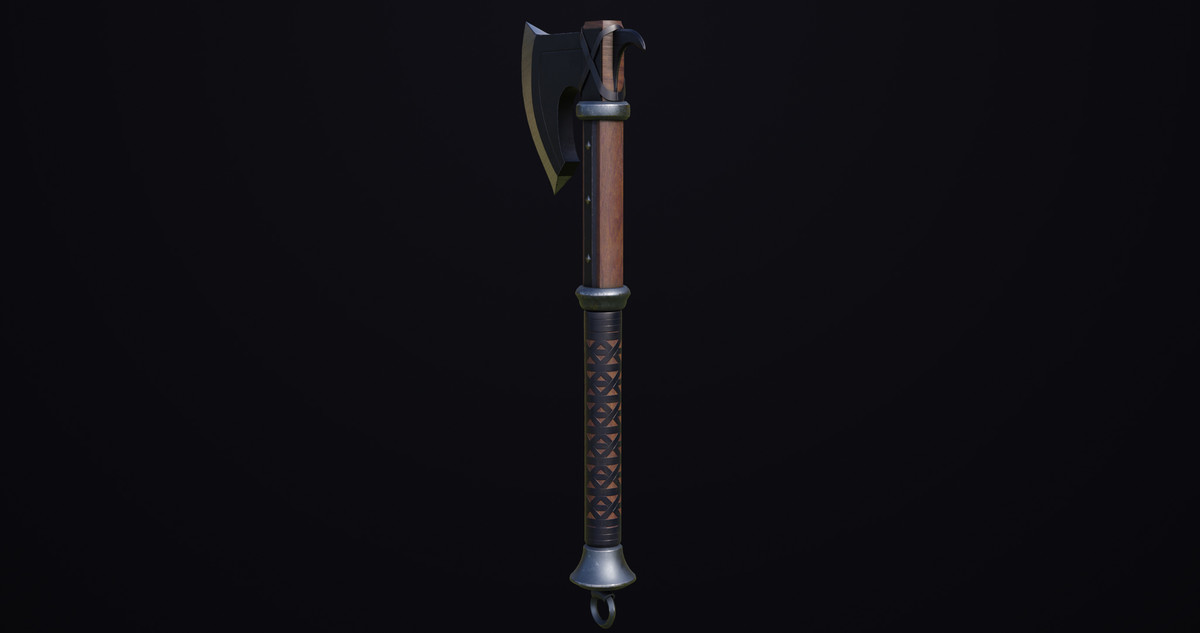 2 Battle Axe Collection URP HDRP Textures
