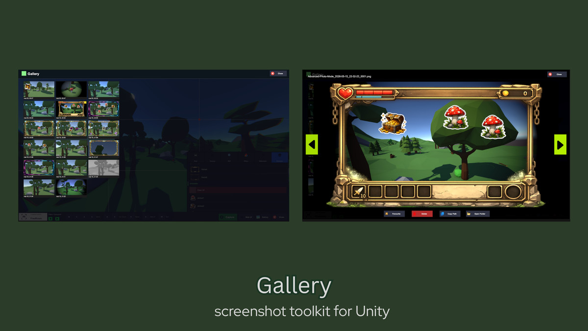 Advanced Photo Mode For Unity