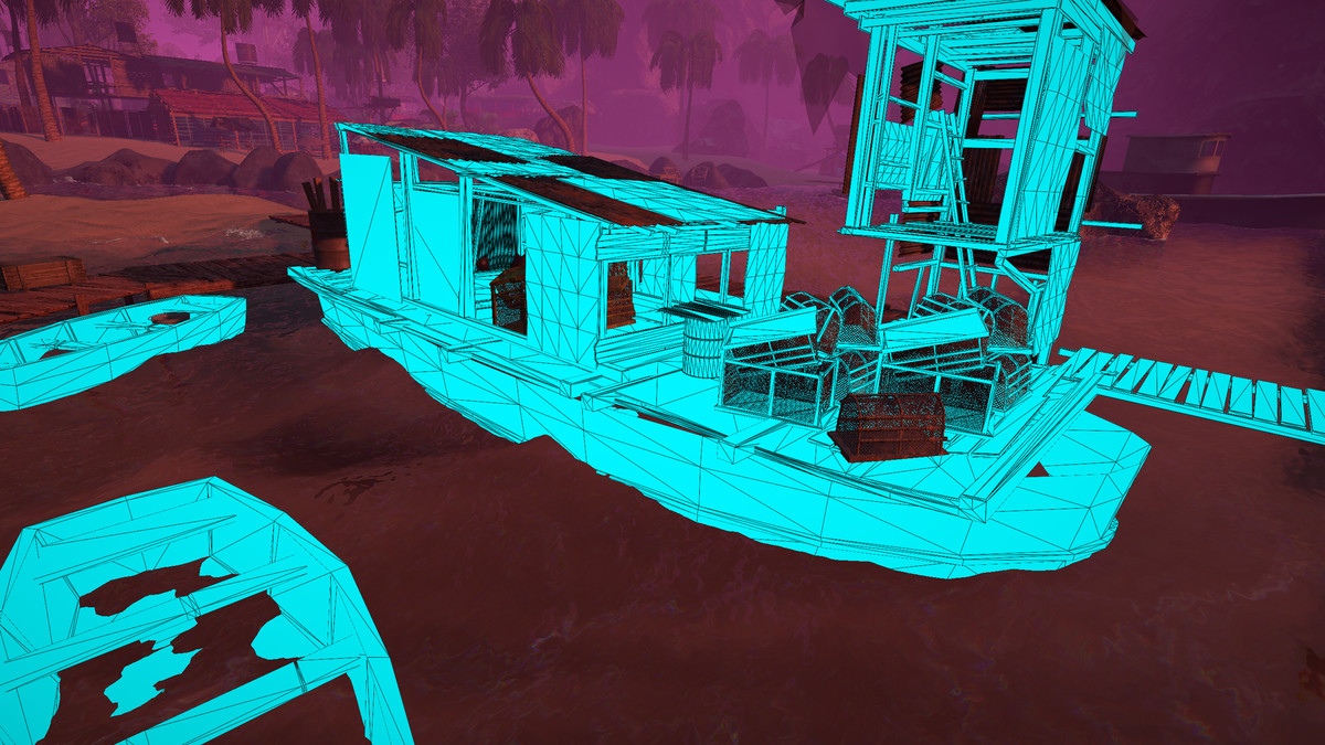 South Pacific Island - Map