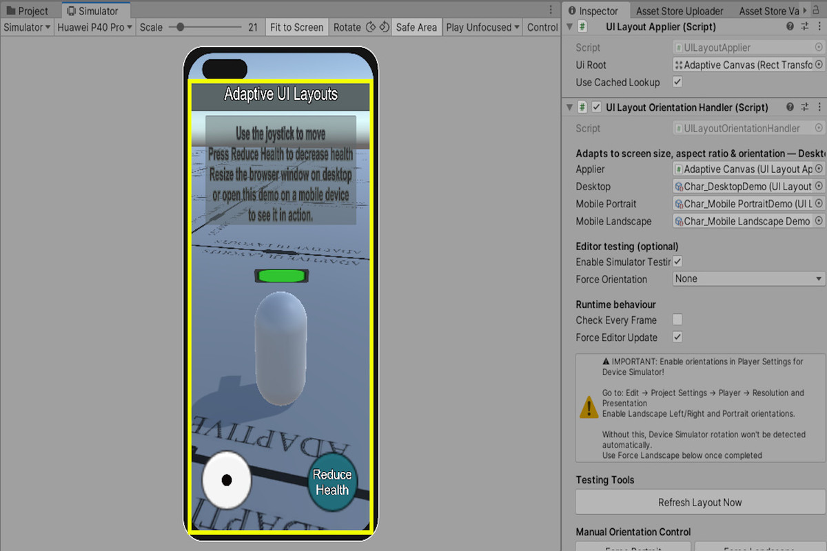 Adaptive UI Layouts