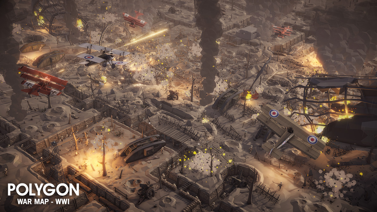 Value Bundle – POLYGON War Pack and WWI Map