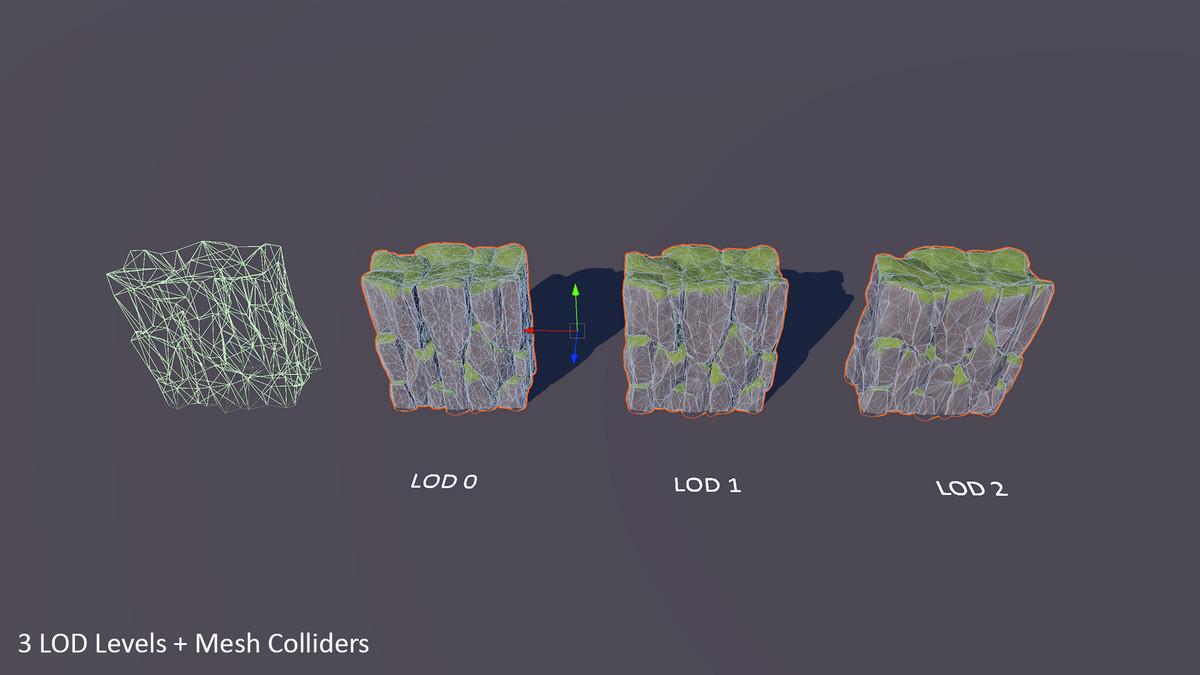 Stylized Nature - Modular Cliffs Pack