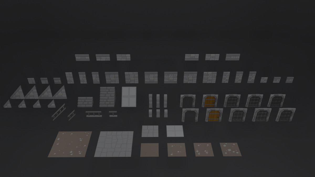 Ultimate Low Poly Dungeon Pack