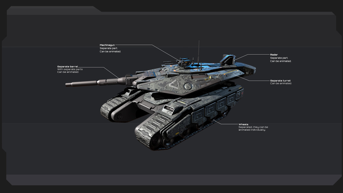 Tank 2d Rts RTS.29 - Medium Tank