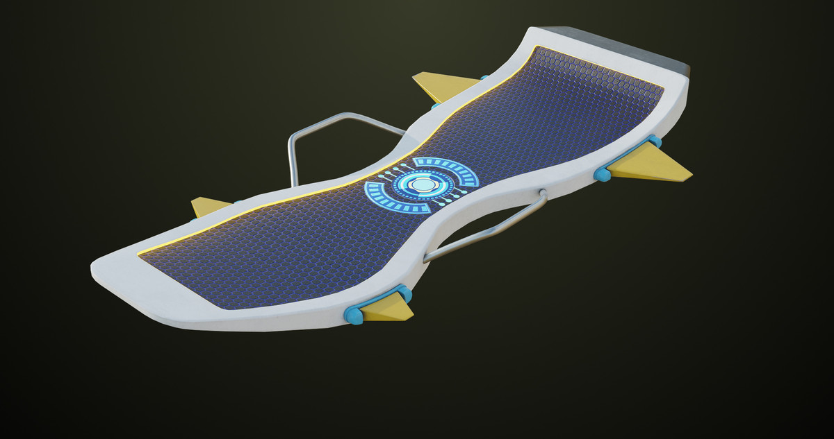 5 Hoverboards Collection URP HDRP Textures