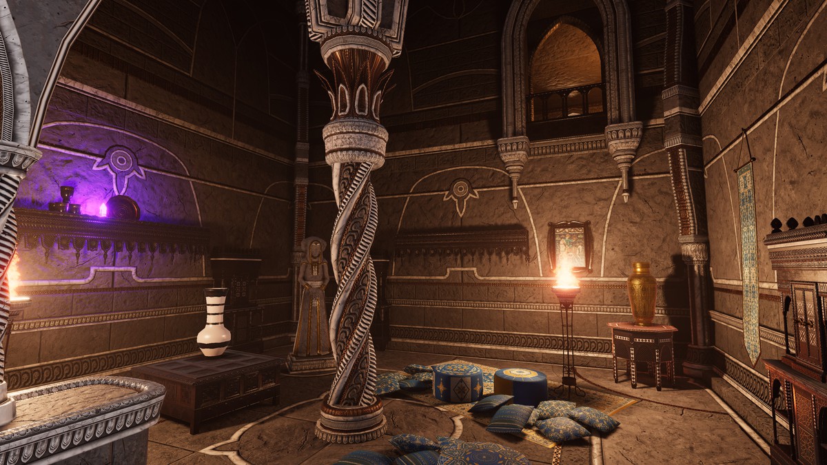 Modular Temple Interior