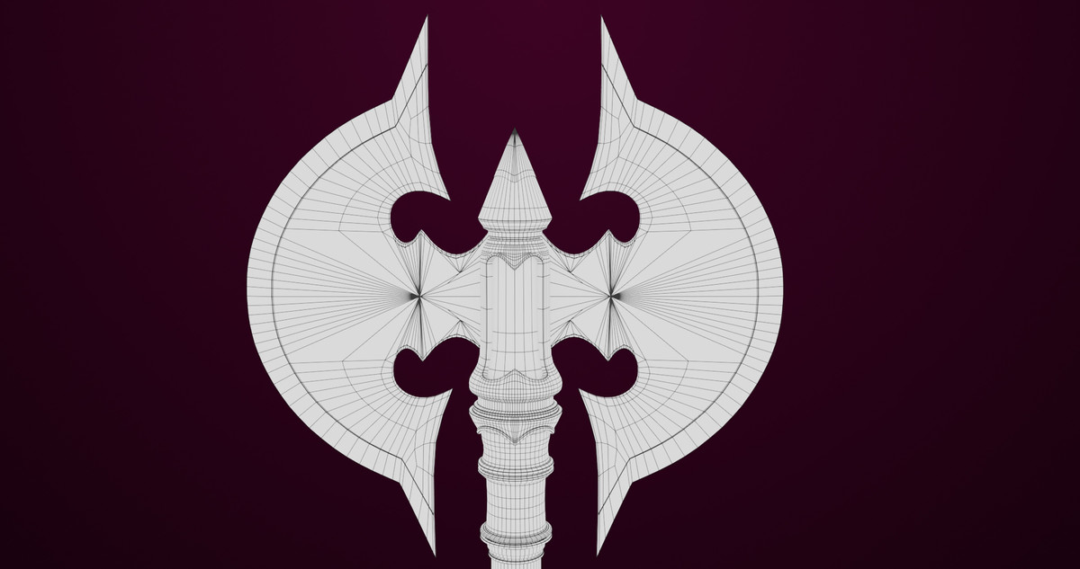 6 Battle Axes Collection 02 URP HDRP Textures