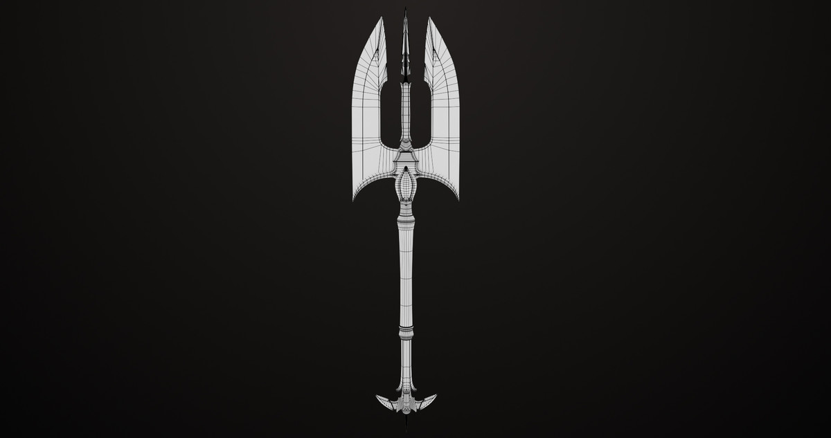 Battle Axe 10 URP HDRP Textures