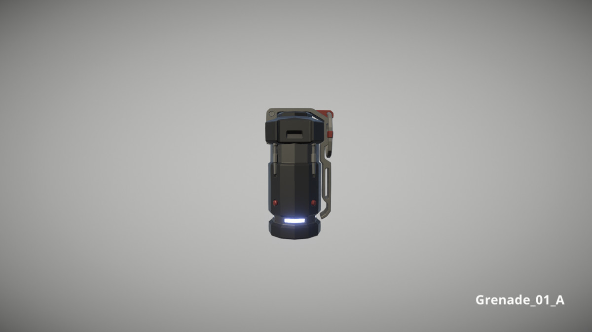 Cyberpunk Armory - Low Poly