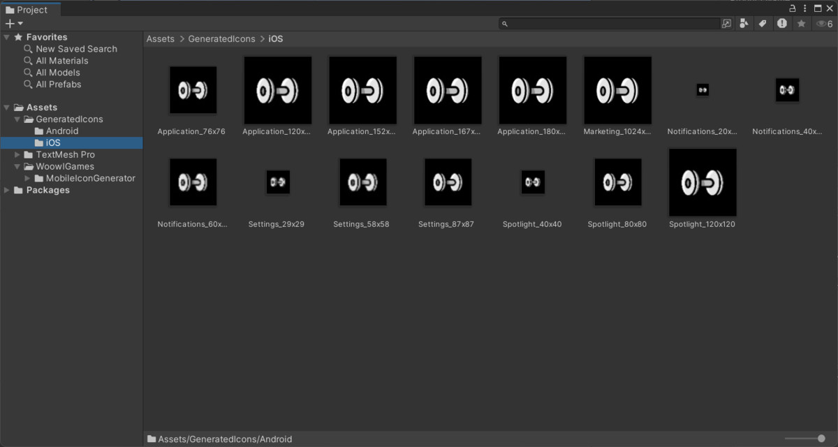 Mobile Icon Generator