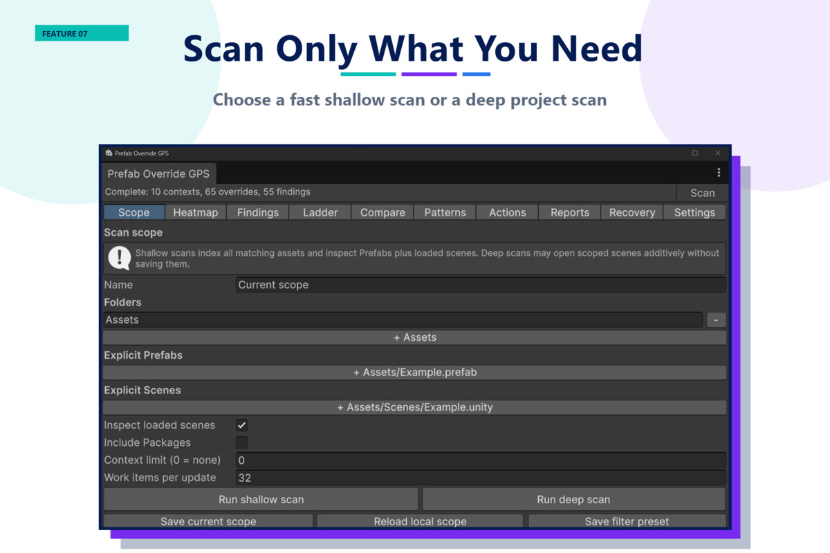 UI & Prefab Reliability Toolkit
