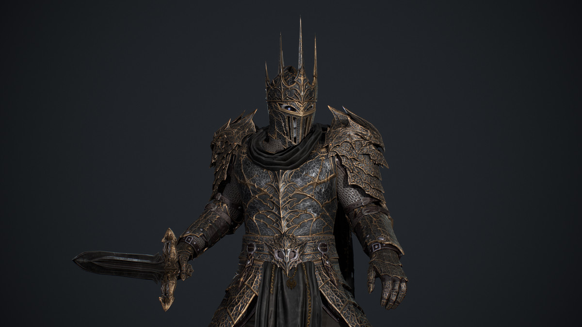 Hollowed Knight - Dark Fantasy Character