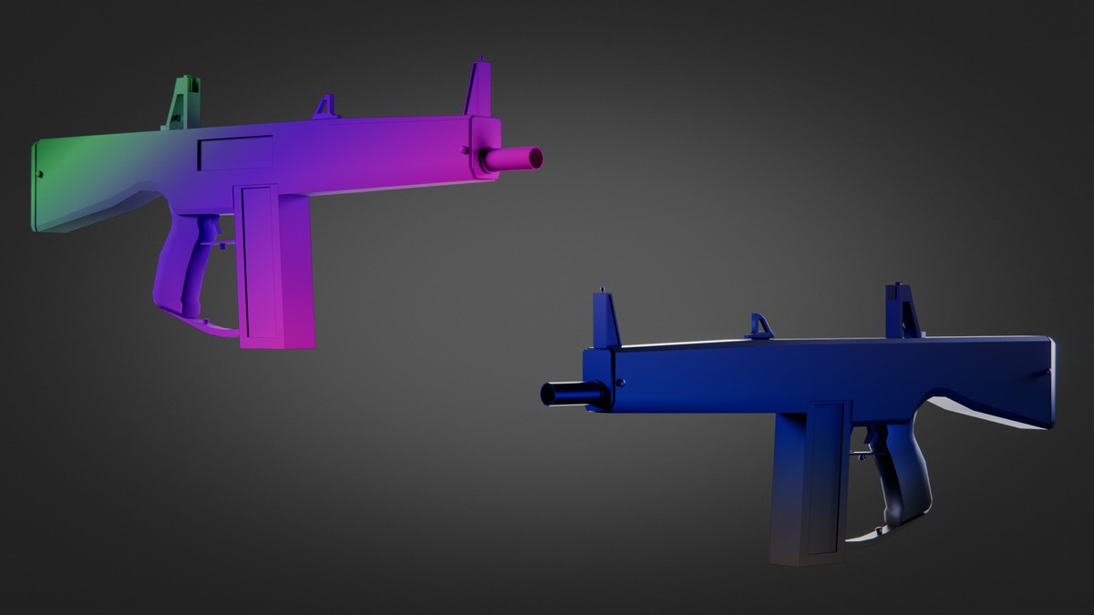 Weapon Gradient Skins Pack — 368 Variations