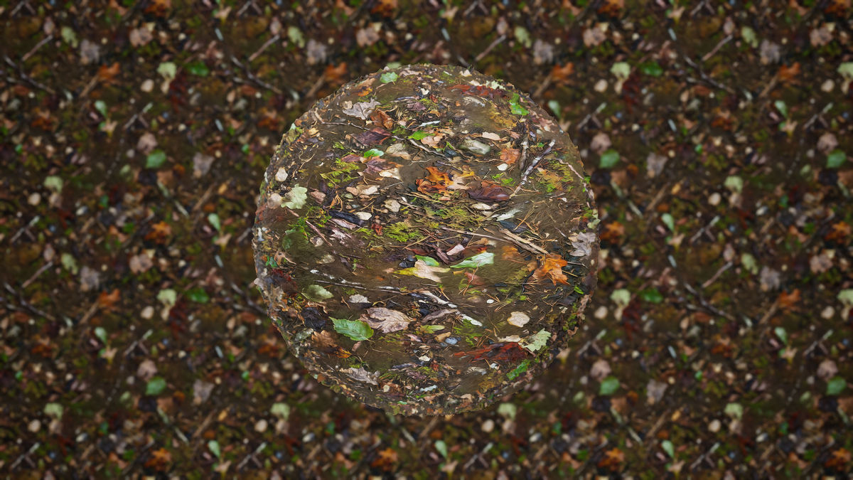 Realistic Materials - Forest Ground 1