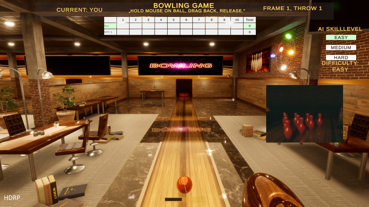 Bowling Game Template