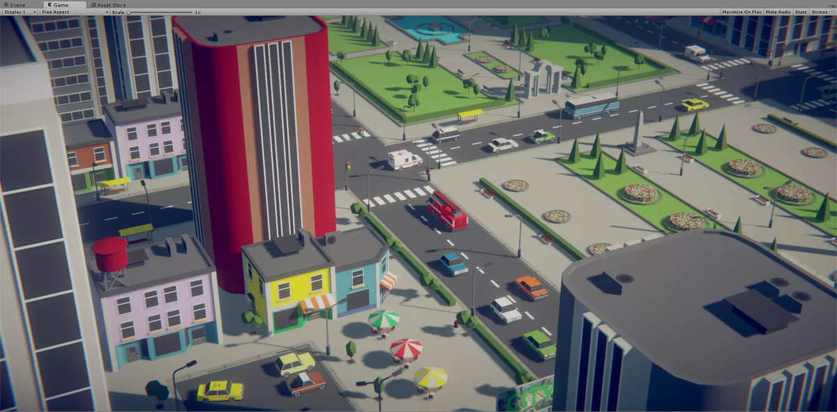 Mobile city pack (URP)
