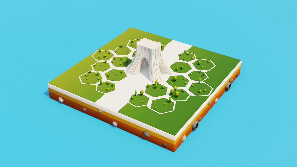 Low Poly Middle East LandMarks by IGS