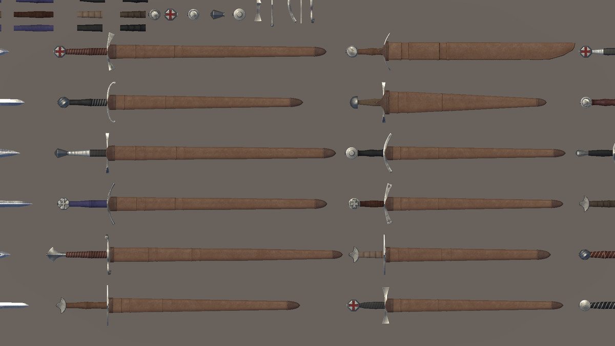 Modular Medieval Weapons vol. 1
