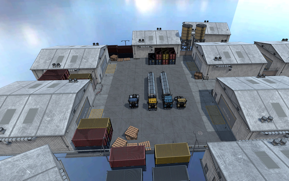 Cabover truck with fuel trailer