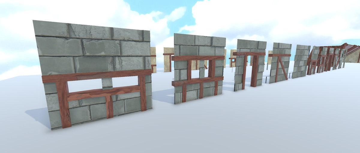 Modular Medieval House Pack