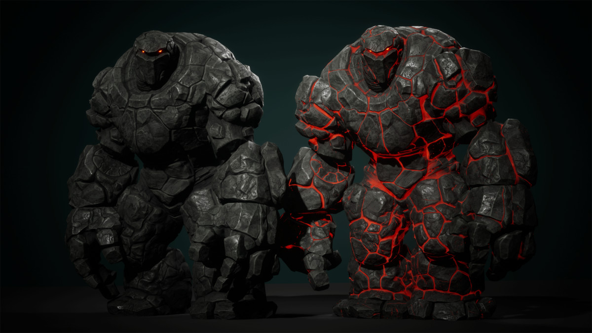 Stone Golem .