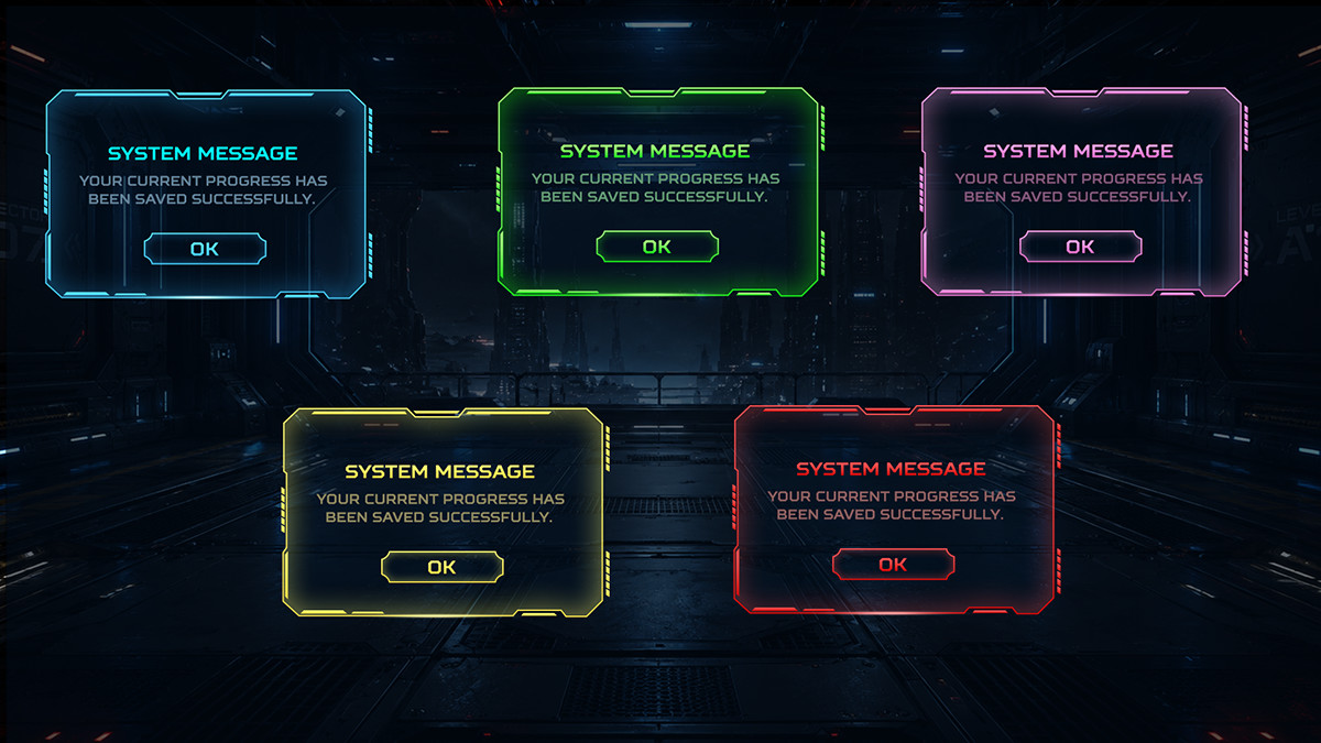 SCI-FI UI+PSD