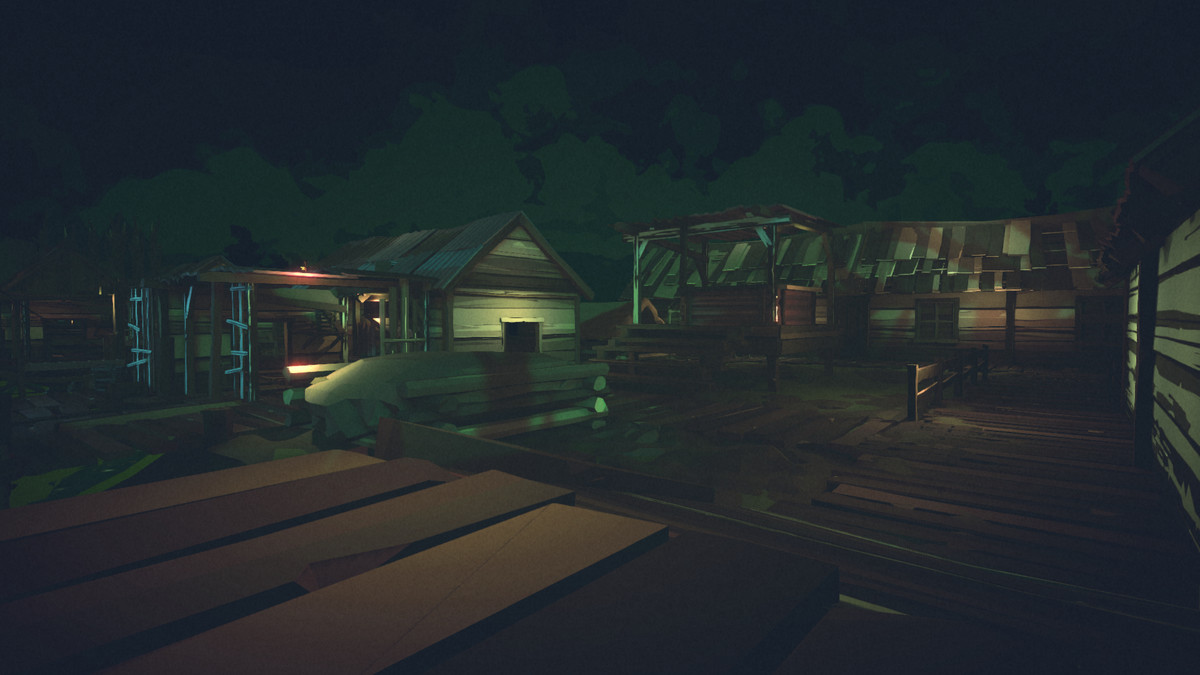 Low Poly Swamp Village – ModulaCraft PRO