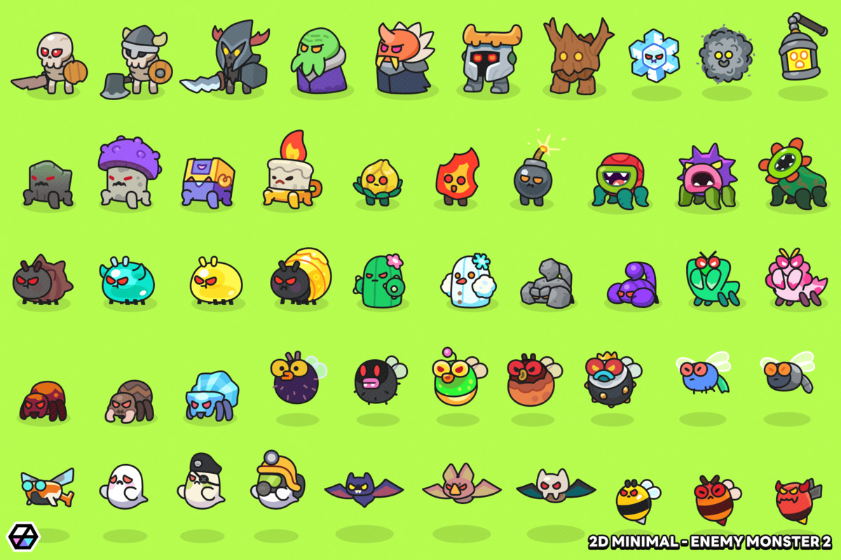 2D Minimal - Enemy Monster2
