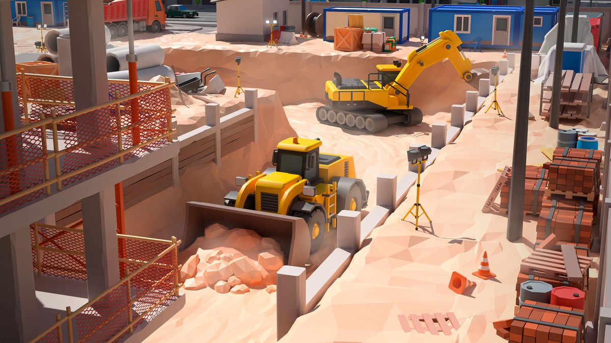 Construction - Low Poly 3D Models Pack