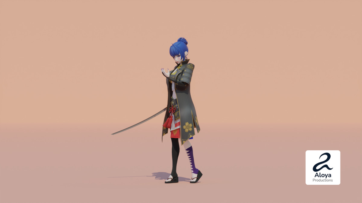 Female Samurai Character | Anime character