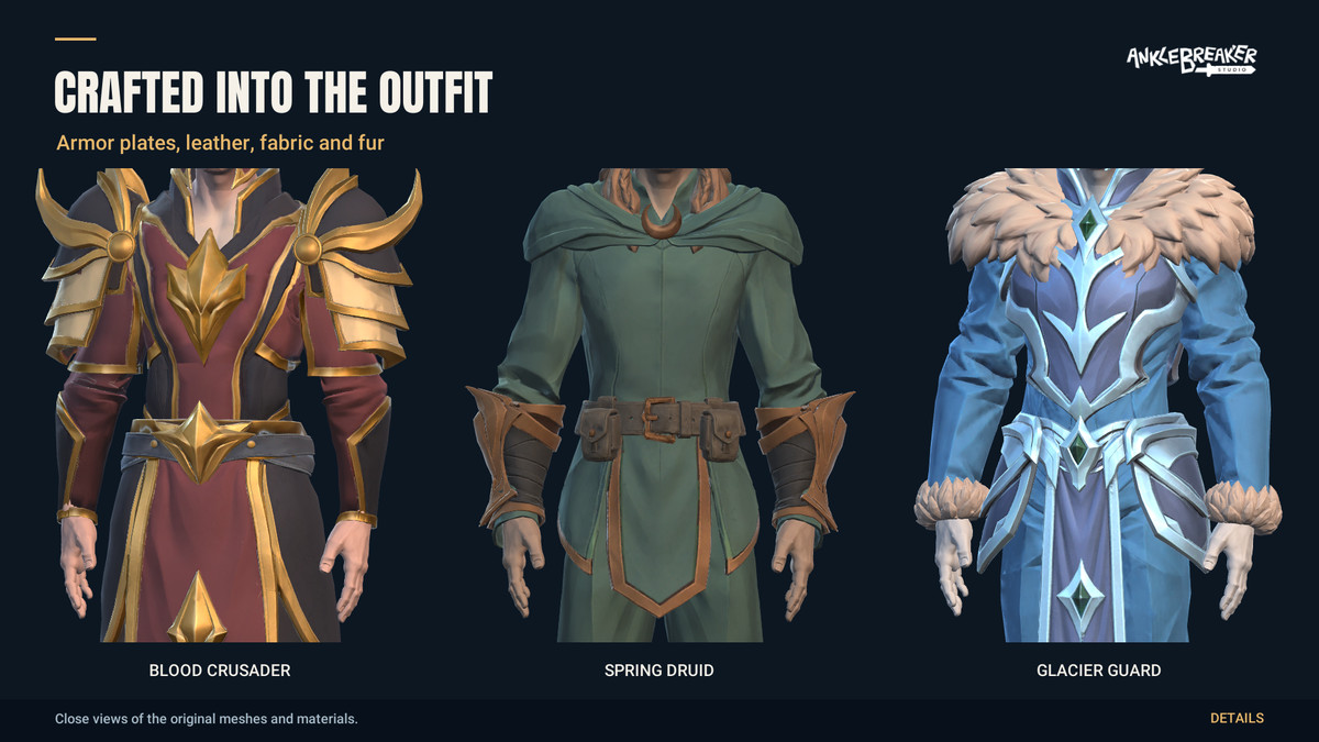 Stylized Elves Characters - Facial & Body Rig