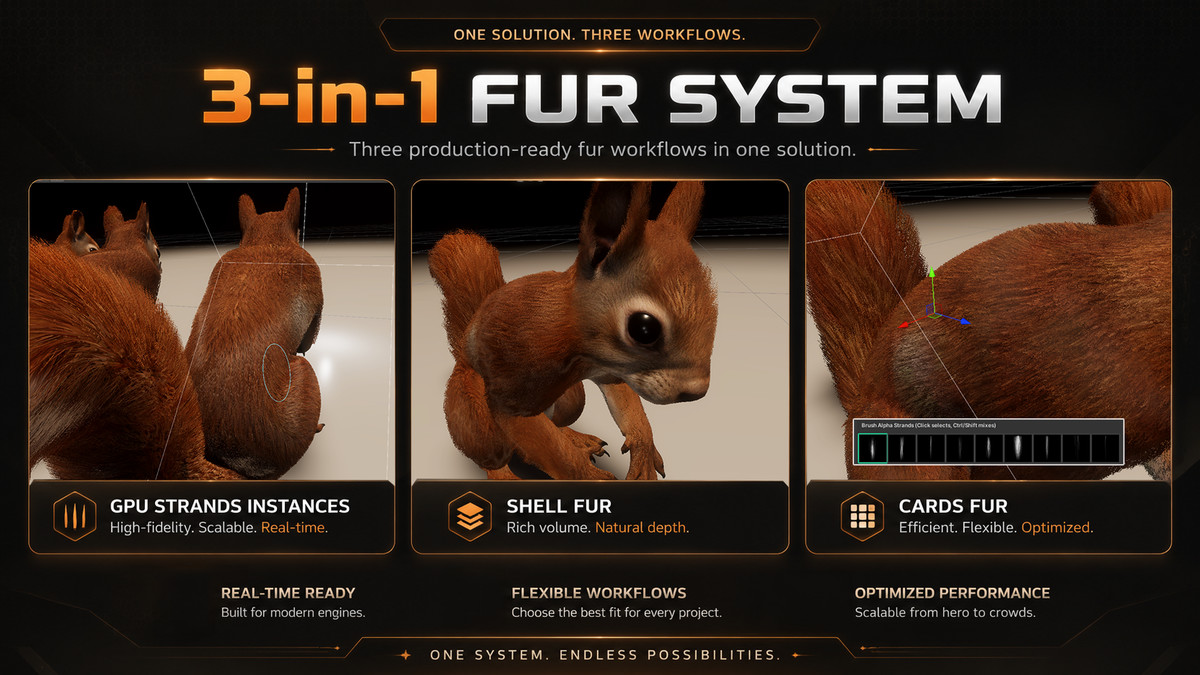 FurBrush Studio: 3 in 1 Ultimate fur creator