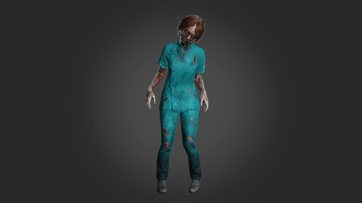 Zombie nurse_woman