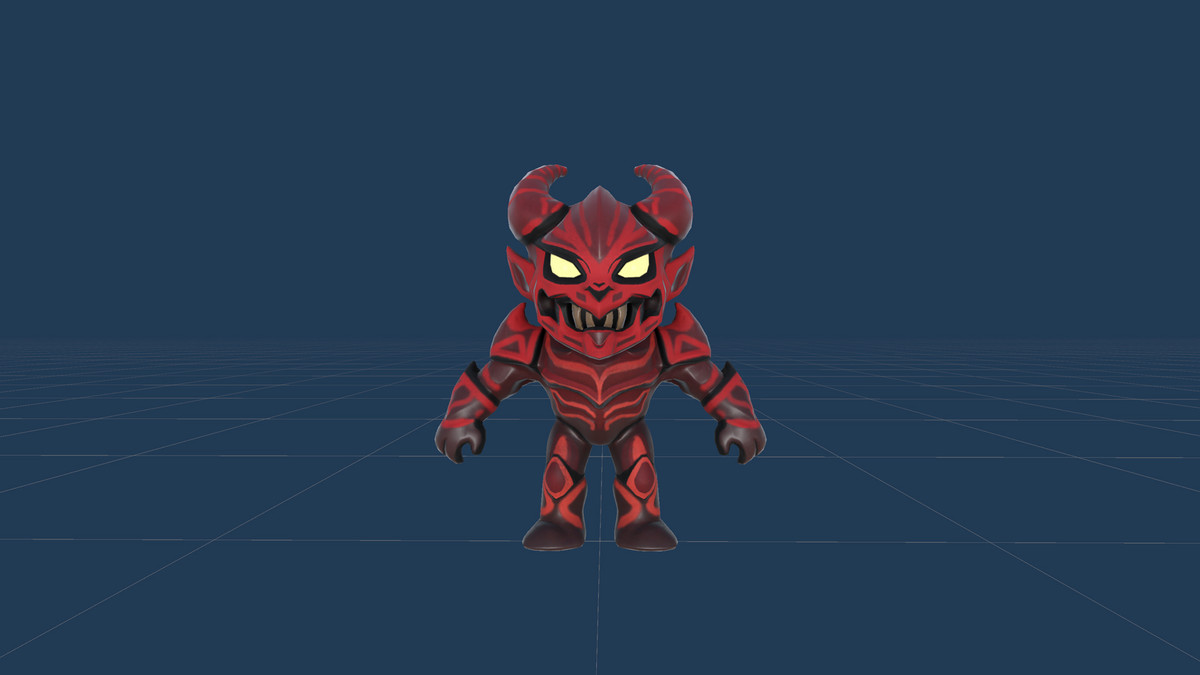 Demon Low Poly