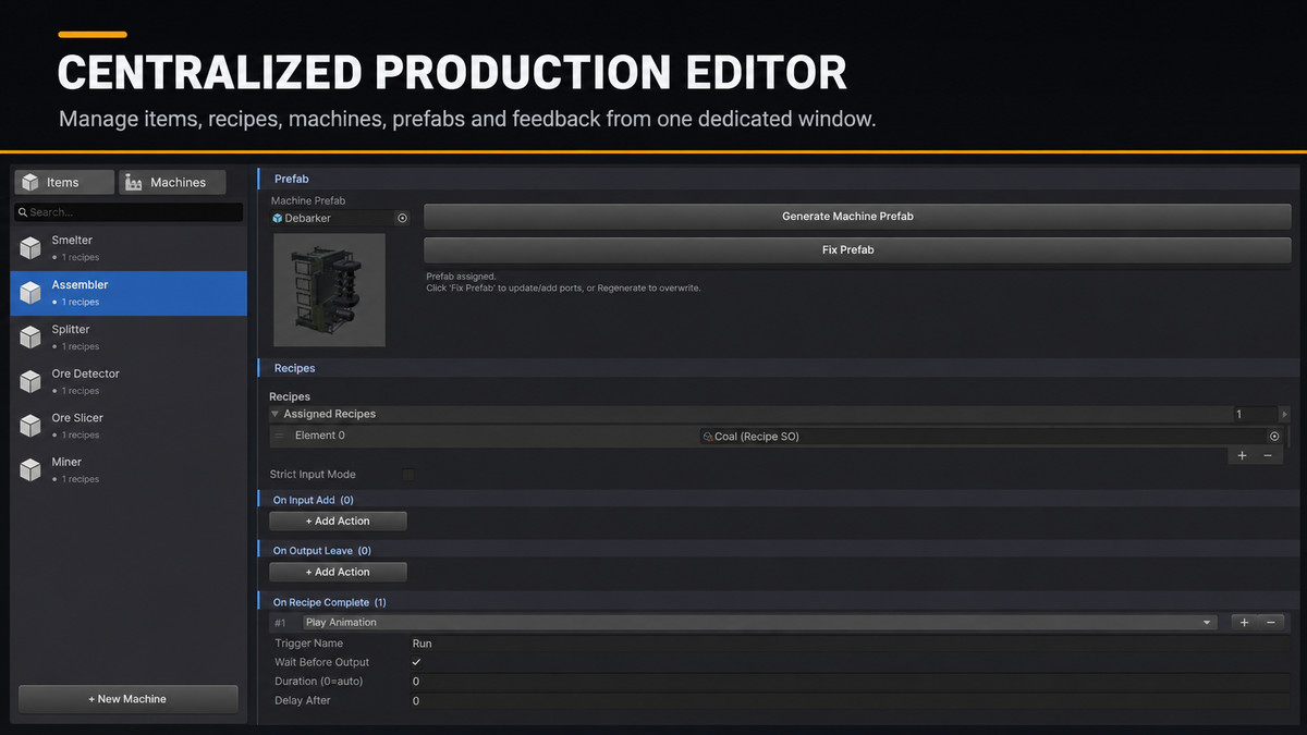 Tycoon Production System Pro TPSP
