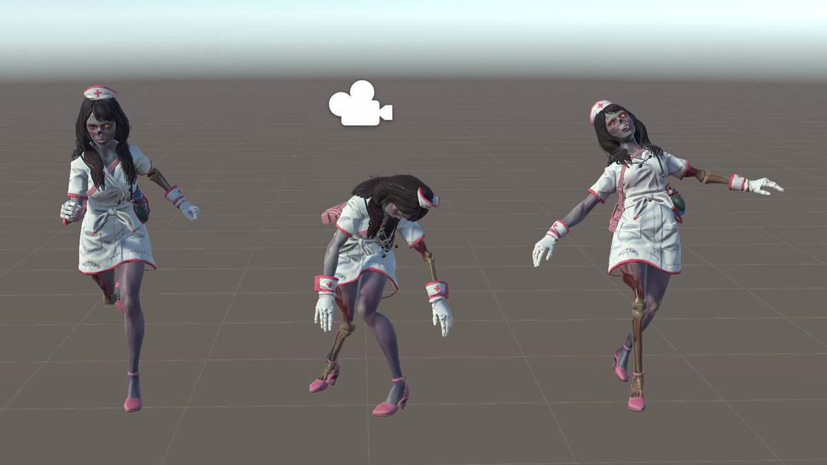 Zombie Nurse | Character Enemy Mobs