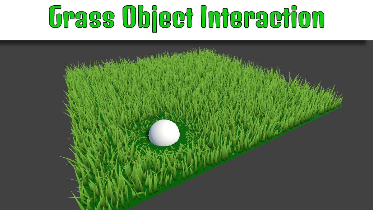 GrassFlow - Interactive Grass Shader (HDRP) For Unity 6.0