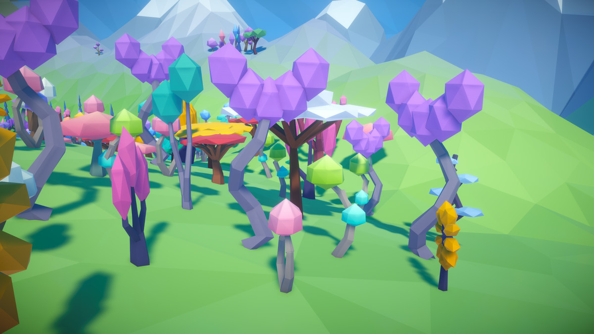 MK Low Poly Trees - Fantasy